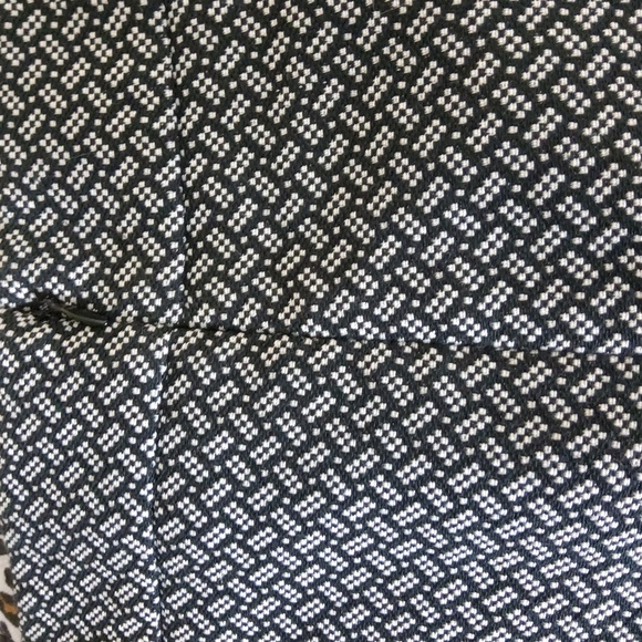 LOFT Black and White Mini Pencil Skirt 12 - Picture 3 of 4